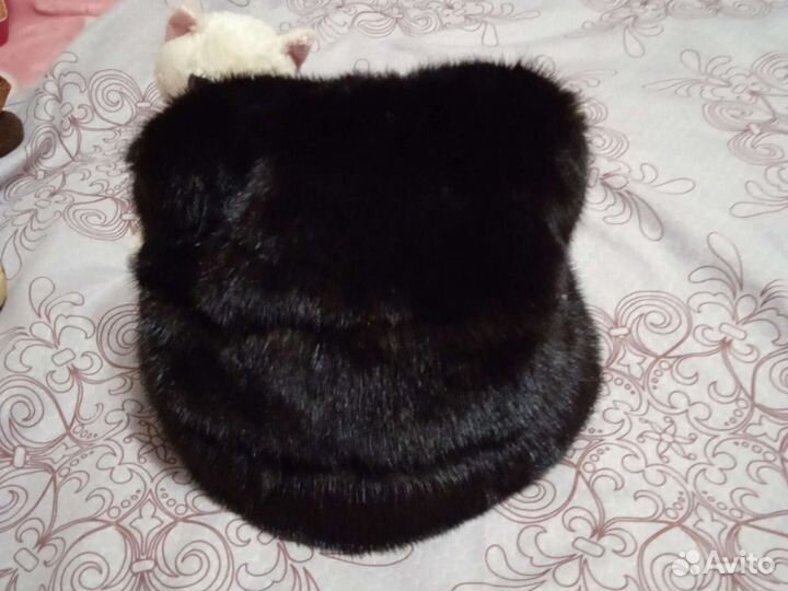 Шапка норковая женская