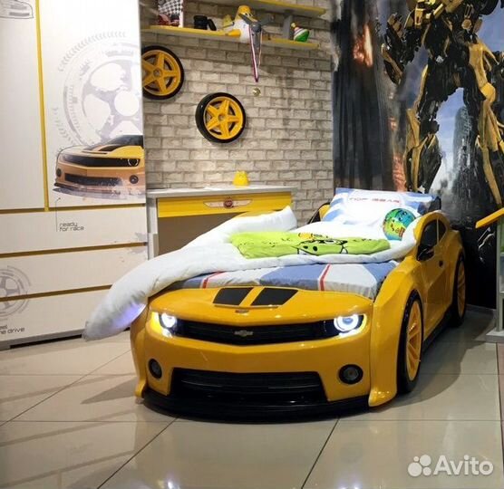 Кровать машина