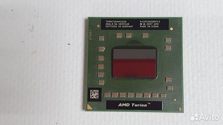 Процессоры AMD Turion RM70 RM72 RM74 RM75