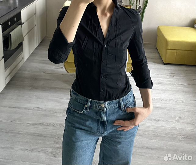 Боди рубашка Mango размер S