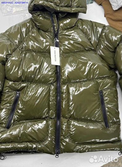 Пуховик Cole Buxton зеленый качество (Арт.24077)