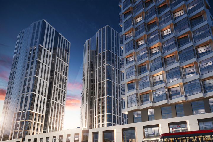 3-к. квартира, 94,4 м², 25/30 эт.