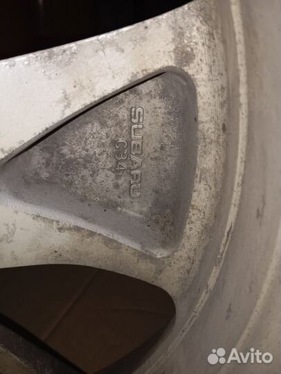 Диски subaru r17