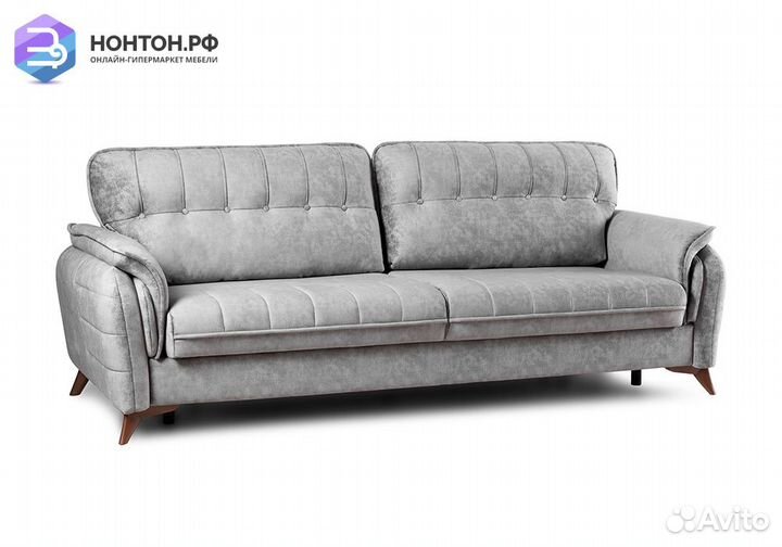 Диван тик-так Дорис серый