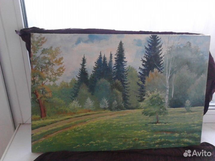 Картина (Лесной пейзаж)