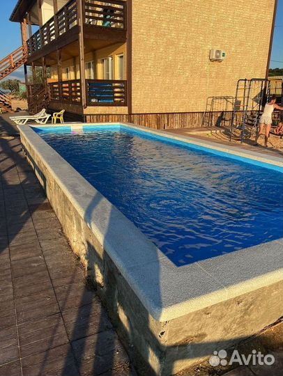 Бассейн с лестницей 4м*3м*1,5м