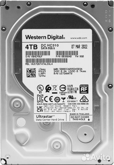 Жёсткий диск HDD Wd 0B36040