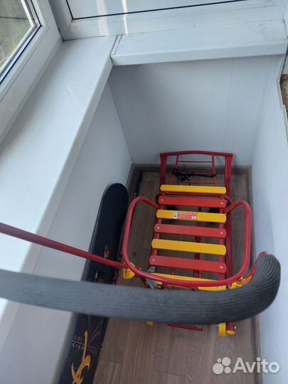 Детские санки на колесах