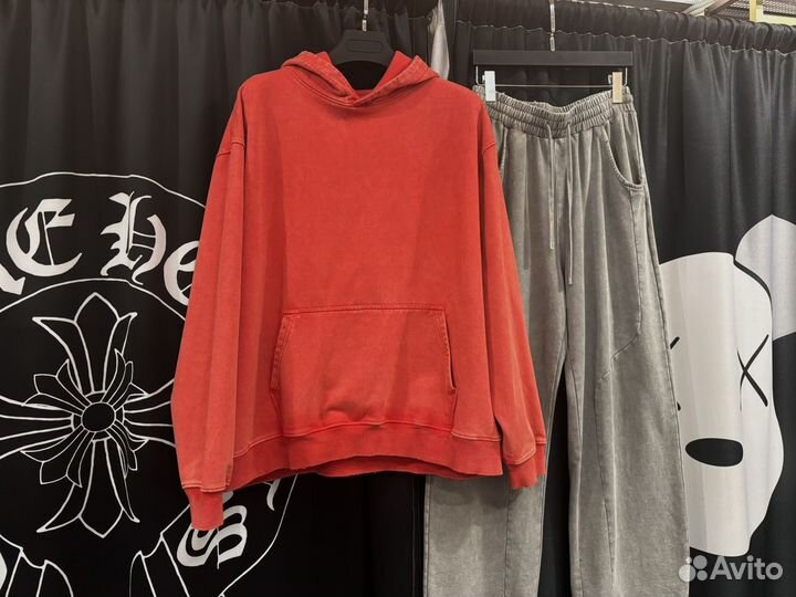 Худи выстиранное оверсайз Off Street