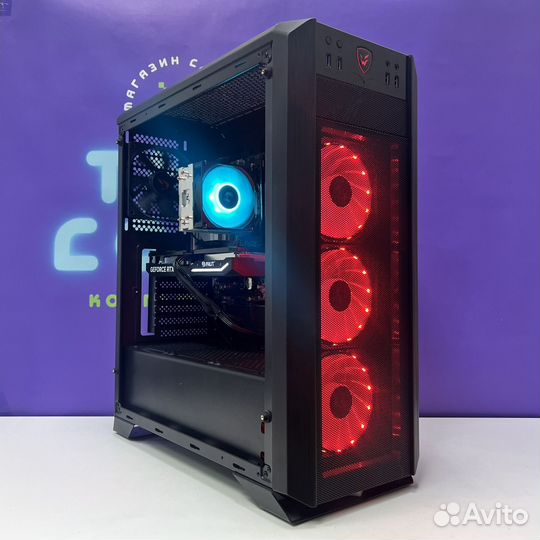 Игровой пк Ryzen 5 5600/RTX 4060/16gb/SSD