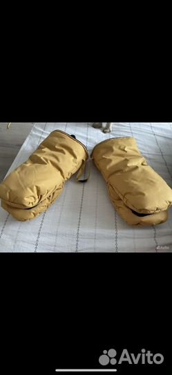 Муфта варежки на коляску, санки