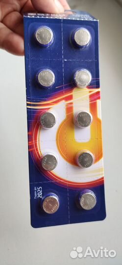 Батарейки LR 44. Новые в фирменной упаковке