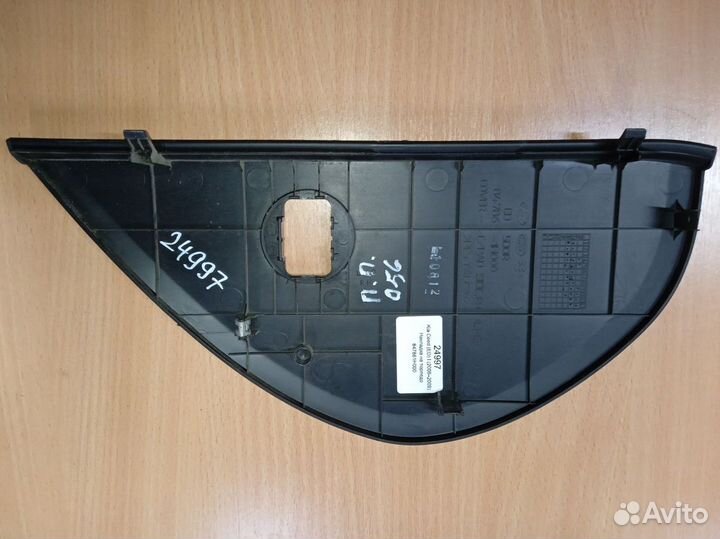 Kia Seed (ED) I накладка на торпедо правая