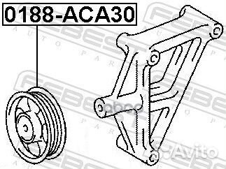 Ролик обводной 0188ACA30 Febest