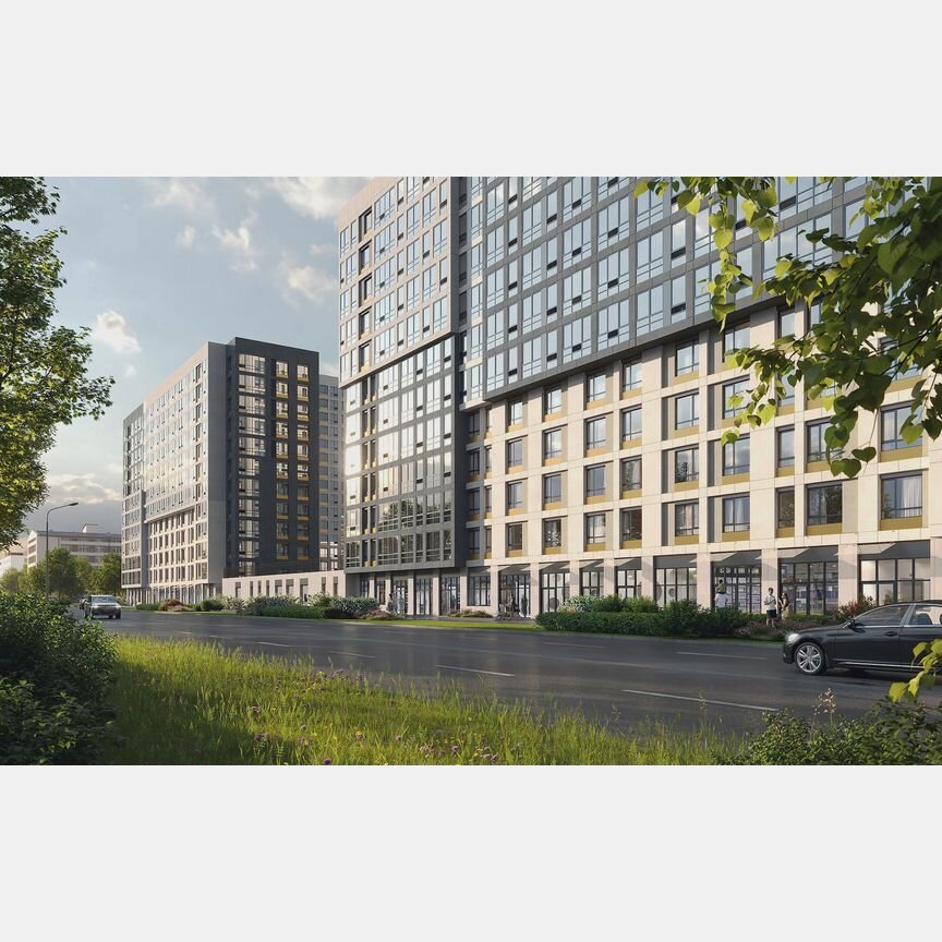 3-к. квартира, 83,4 м², 10/16 эт.
