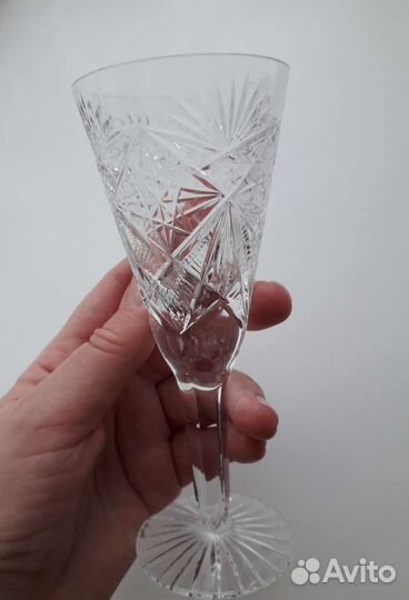 Фужеры хрустальные СССР