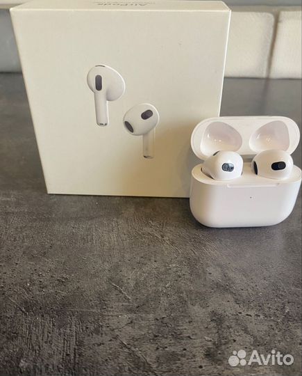 Беспроводные наушники apple airpods 3