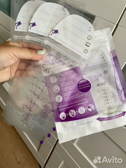 Пакеты для хранения грудного молока