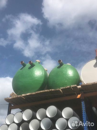 Септик стекловолоконный 1.5 куба