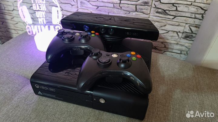 Xbox 360e 250гб 42игр