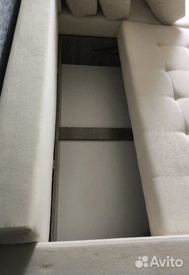 Диван-Еврокнижка угловой со спальным местом, новый