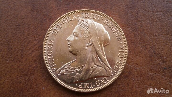 Соверен 1898 года.Великобритания.золото
