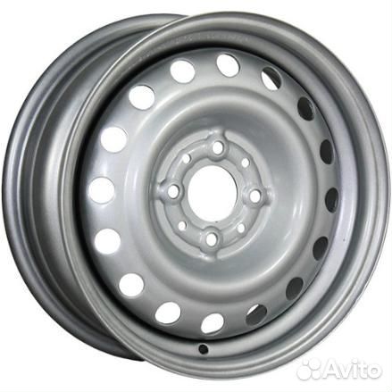 Диски Trebl 53A45D 5.5x14 4*100 ET45 DIA57.1 Silve