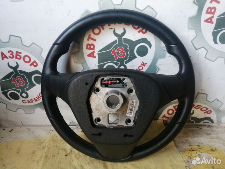Кожаный руль мультируль Opel Astra J