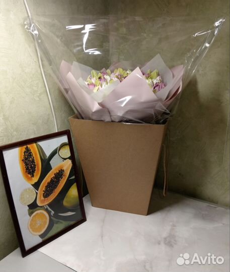 Съедобный букет из тюльпанов