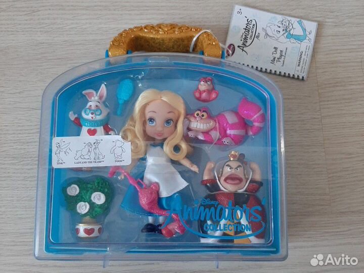Алиса мини аниматорс Disney (mini doll playset, an
