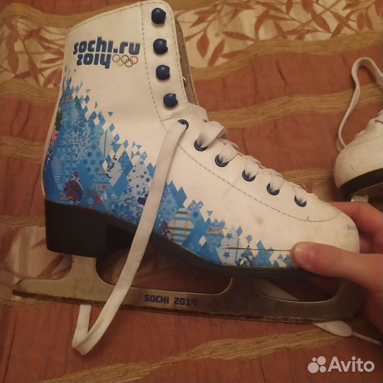 Коньки фигурные 37 для девочек
