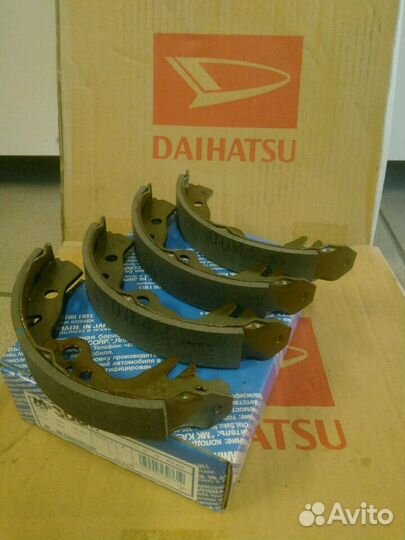 Колодки тормозные барабанные задние Daihatsu