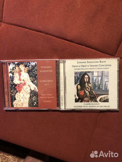 CD диски с музыкой для гобоя