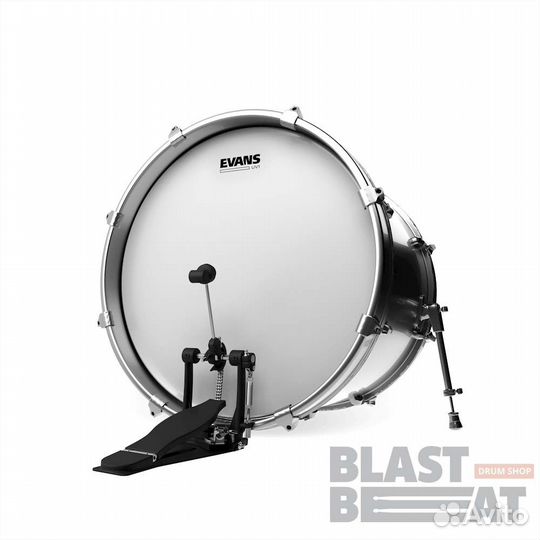 Пластик для бас-барабана Evans 18