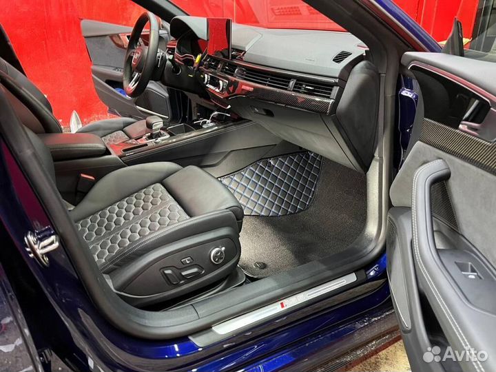 3D коврик из экокожи Audi RS5 2021
