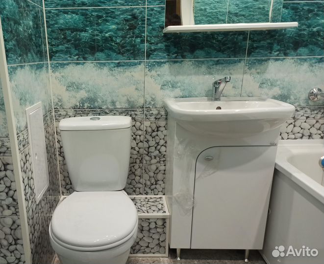 Ремонт ванной комнаты и санузла.восстановим короба