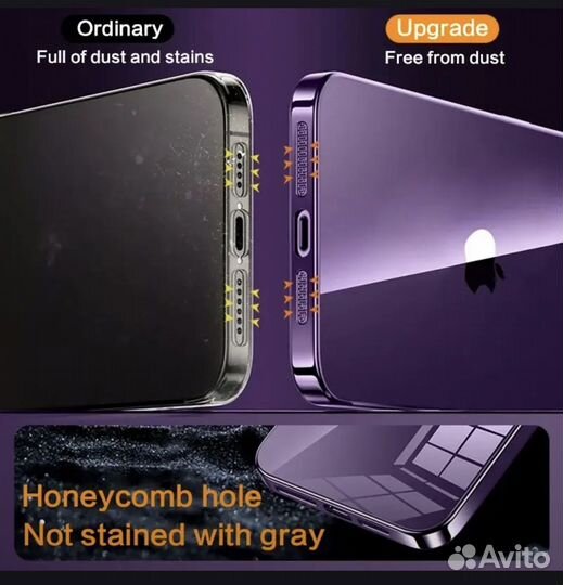 Чехол на iPhone 14 pro max прозрачный