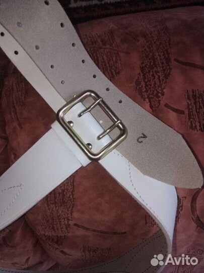 Белая портупея офицерская