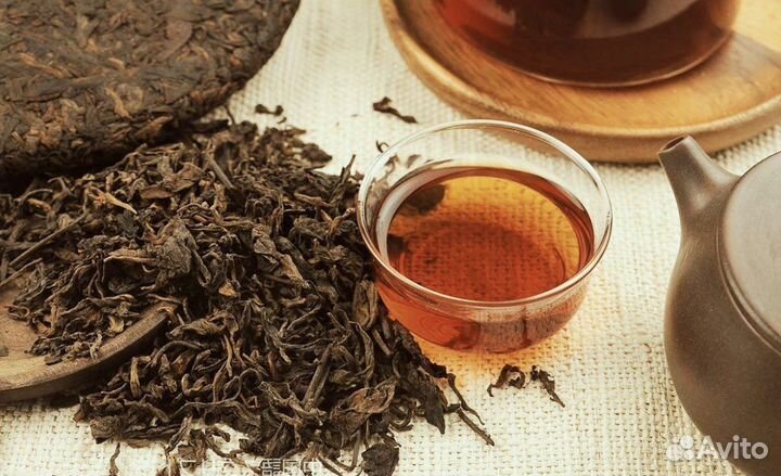 Бодрый чай пуэр