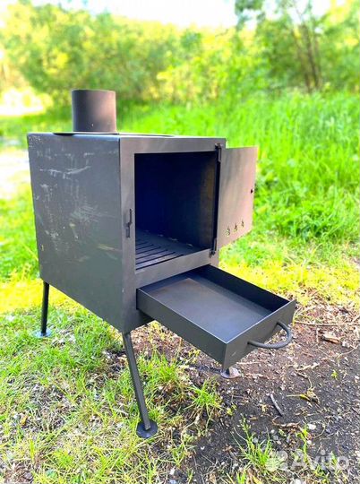 Печь буржуйка разборная