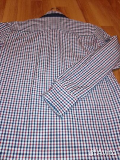 Рубашка на мальчика 152 с длинным рукавом