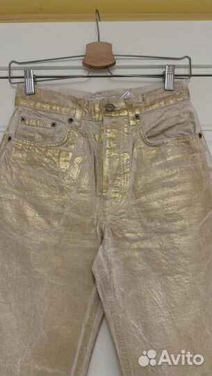 Золотые Джинсы zara