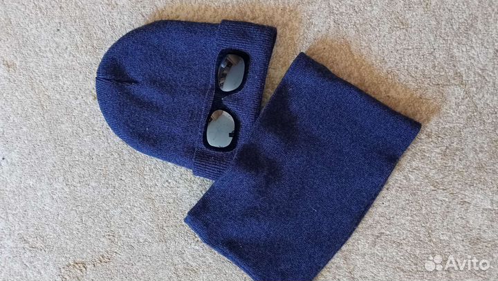 Комплект шапка и снуд для мальчика