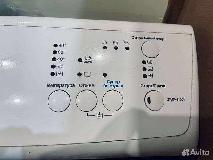 Модуль стиральной машины Zanussi zwsh6100W
