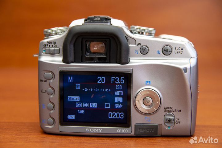 Фотоаппарат Sony Alpha dslr-A100 Kit