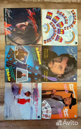 Виниловые пластинки большие