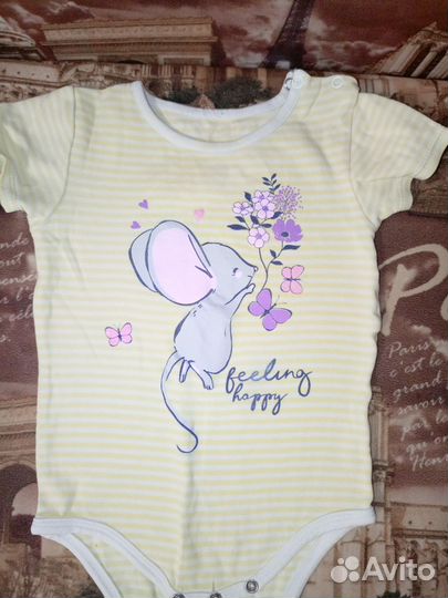 Пакет вещей на девочку 74-80