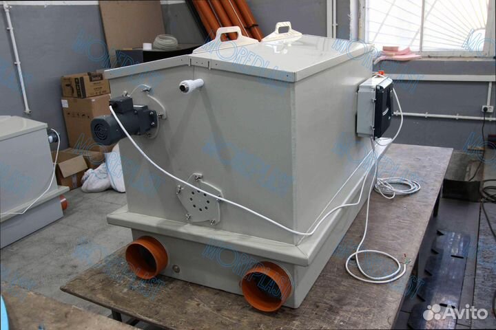 Барабанный фильтр для узв, пруда 100м3