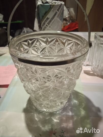 Вазы хрустальные