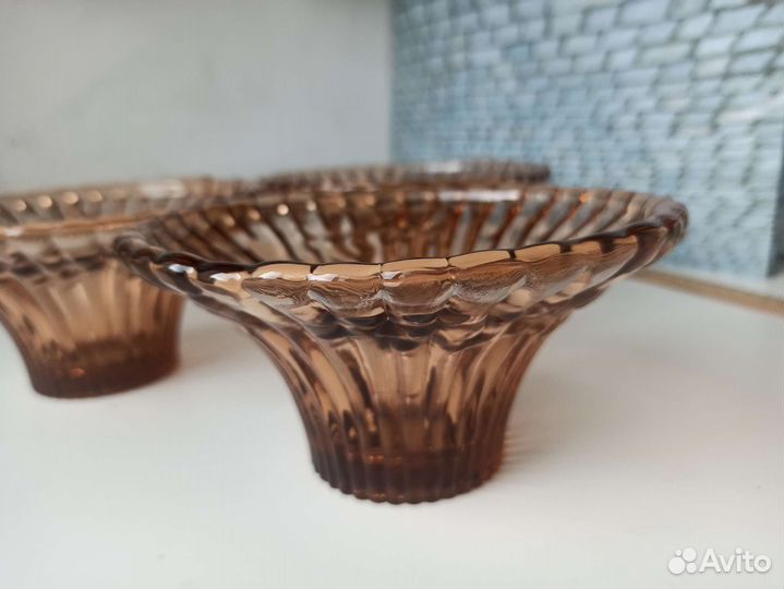 Посуда СССР графин стопки салатник советский ваза